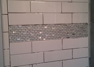 adding shower tile