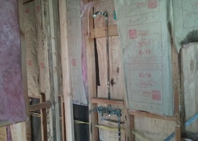 insulating new walls