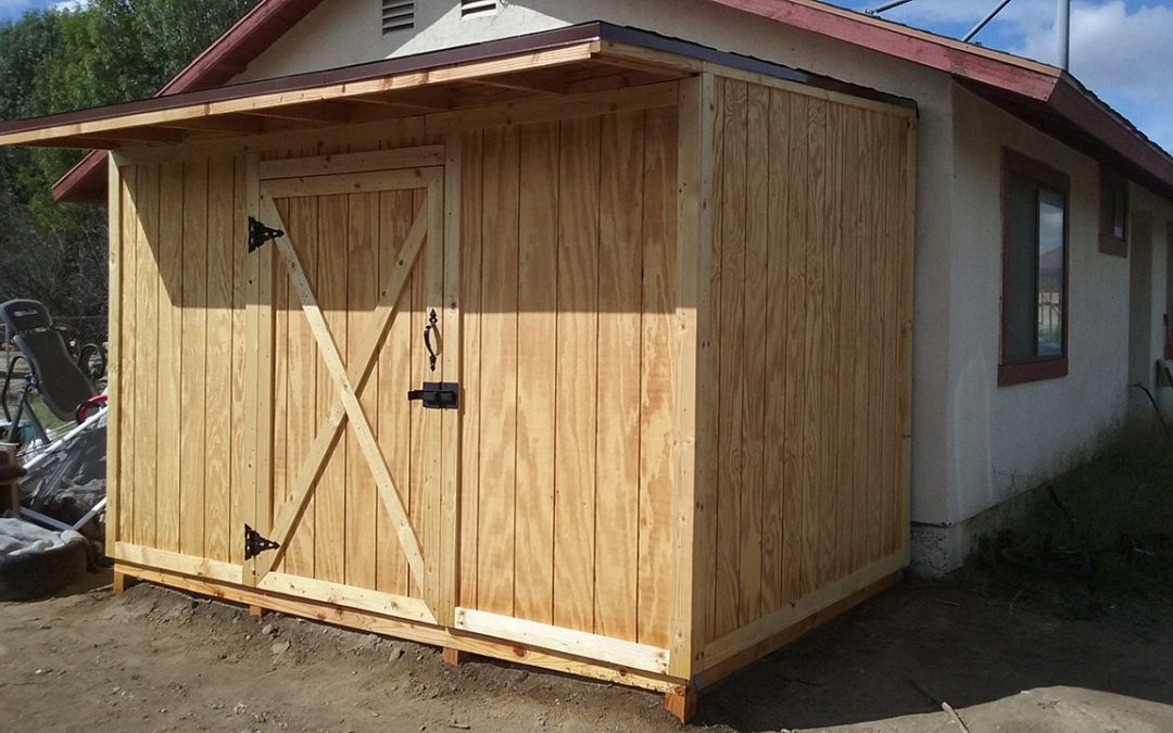 Custom Wood Shed