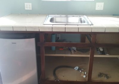 refinishing cabinet