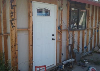 install new door